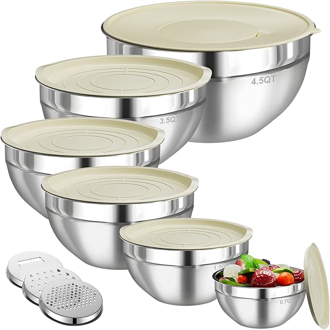 Mixing Bowls with Lids Set